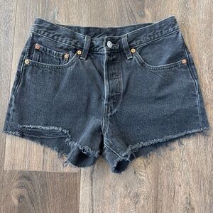 Levi’s Black Denim Women's Shorts, women’s size 26